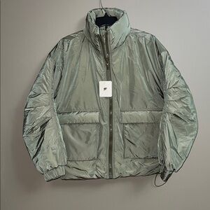 Fabletics Olive Green Puffer Jacket